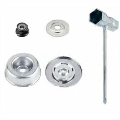 ENLENK 4pcs / Set Pièces Et Accessoires Pour Tondeuses Pour STIHL FS55 FS56 FS120 FS130 FS130R FS200 FS200R FS250, Haute Qualité En Métal Lame Pour STIHL Débroussailleuse Lame Fixation Remplacement Kit