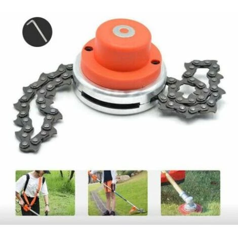 LLOVE Tondeuse à Gazon à Chaîne De Jardin, Débroussailleuse Pour Accessoires De Tondeuse à Gazon (rouge) 2PCS 4 LLOVE Tondeuse à Gazon à Chaîne De Jardin, Débroussailleuse Pour Accessoires De Tondeuse à Gazon (rouge) 2PCS – Image 2