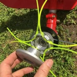 QERSTA Aluminium Fils Tête Coupe-Bordure,Universelle Tête De Debroussailleuse Avec 4 Lignes,Tête Faucheuse Pour Jardin,Pelouse,Patio -Débroussailleuse Soldes Magasin 67646560 5