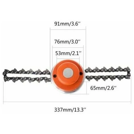 QERSTA 65Mn Chaine Tondeuse A Gazon Jardin Tondeuse A Tete Debroussailleuse Tondeuse 7 QERSTA 65Mn Chaine Tondeuse A Gazon Jardin Tondeuse A Tete Debroussailleuse Tondeuse – Image 5