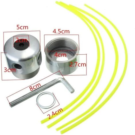 ENLENK Tondeuse à Gazon Universelle En Aluminium Avec Bobine En Nylon Pour Tondeuse De Jardin 4 ENLENK Tondeuse à Gazon Universelle En Aluminium Avec Bobine En Nylon Pour Tondeuse De Jardin – Image 2