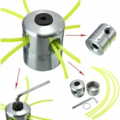 ENLENK Tondeuse à Gazon Universelle En Aluminium Avec Bobine En Nylon Pour Tondeuse De Jardin 9 ENLENK Tondeuse à Gazon Universelle En Aluminium Avec Bobine En Nylon Pour Tondeuse De Jardin -Débroussailleuse Soldes Magasin 67681322 3