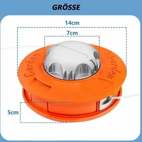 ENLENK Tondeuse à Gazon Universelle En Aluminium, Adaptée à La Cour De Jardin M10 X 1,25 LH 5 ENLENK Tondeuse à Gazon Universelle En Aluminium, Adaptée à La Cour De Jardin M10 X 1,25 LH – Image 3