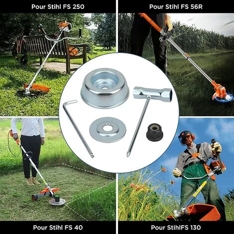 ENLENK Kit Ecrou Tete Debroussailleuse Universelle, Pour Débroussailleuse Thermique, Stihl, Echo, Ryobi Tete 7 ENLENK Kit Ecrou Tete Debroussailleuse Universelle, Pour Débroussailleuse Thermique, Stihl, Echo, Ryobi Tete – Image 5