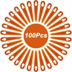 ENLENK Lame De 100 Pièces Pour Débroussailleuse, Lame En Plastique Pour Tondeuse Sans Fil 11 ENLENK Lame De 100 Pièces Pour Débroussailleuse, Lame En Plastique Pour Tondeuse Sans Fil -Débroussailleuse Soldes Magasin 67684544 5