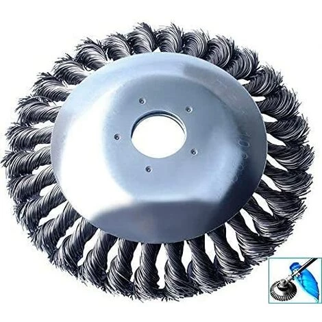 ENLENK Brosse De Désherbage à Tête De 6 "(150 Mm * 25,4 Mm) Pour L'élimination De La Mousse Et De La Rouille Des Joints De Pavage De Briques De Jardin 3 ENLENK Brosse De Désherbage à Tête De 6 "(150 Mm * 25,4 Mm) Pour L'élimination De La Mousse Et De La Rouille Des Joints De Pavage De Briques De Jardin