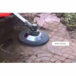 FLYME Tête De Désherbage Fil D'acier, 6 Pouce Brosse Rotative Disque De Pinceau à Roue Pour Outils De Pelouse Jardin Agriculture - Trou Intérieur 25.4mm (6 Pouce) -Débroussailleuse Soldes Magasin 67806757 5