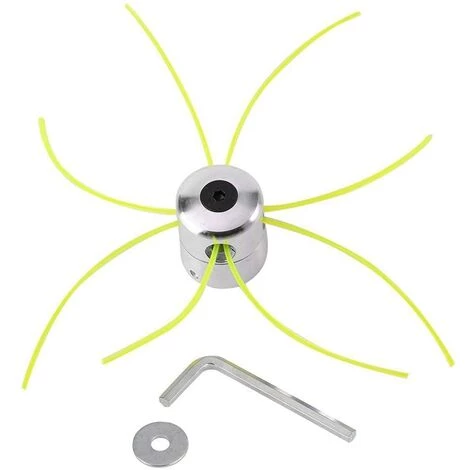 FLYME Têtes Pour Débroussailleuses Universelle En Aluminium Les Accessoires De Débroussailleuse Tête De Trimmer 5 FLYME Têtes Pour Débroussailleuses Universelle En Aluminium Les Accessoires De Débroussailleuse Tête De Trimmer – Image 3