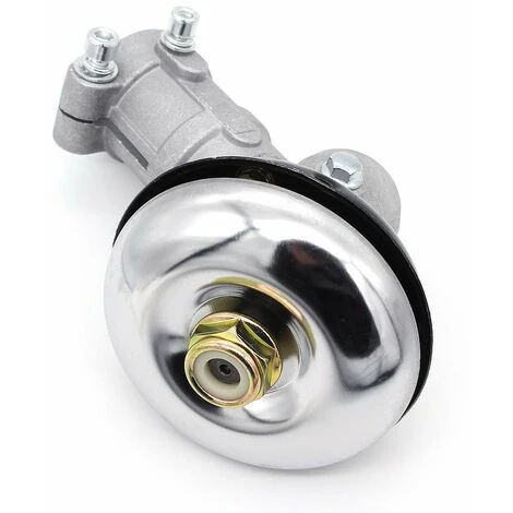 FLYME Renvoi D'angle Debroussailleuse 26mm /28mm, Tête D'engrenage Debroussailleuse Universelle Boîte De Vitesse De Tondeuse à Gazon Pour Coupe Herbe/Tronconneuse (28mm, Rond De 9 Dents) 3 FLYME Renvoi D'angle Debroussailleuse 26mm /28mm, Tête D'engrenage Debroussailleuse Universelle Boîte De Vitesse De Tondeuse à Gazon Pour Coupe Herbe/Tronconneuse (28mm, Rond De 9 Dents)