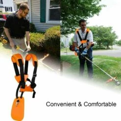 QERSTA Bandoulière À Épaule À Épaule, Sangle De Harnais De Coupe-Herbe, Pour Brousseuse/Trimmer/Strimmer Harnais Ceinture En Nylon, Confortable Pièces De Tondeuse À Gazon -Débroussailleuse Soldes Magasin 67872529 4