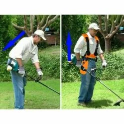 QERSTA Bandoulière À Épaule À Épaule, Sangle De Harnais De Coupe-Herbe, Pour Brousseuse/Trimmer/Strimmer Harnais Ceinture En Nylon, Confortable Pièces De Tondeuse À Gazon -Débroussailleuse Soldes Magasin 67872529 5