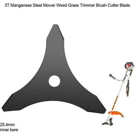 YOOUYIDA Lame De Débroussailleuse à Trois Dents One-For-All Pour Machines Stihl, Husqvarna, Mitox, Echo, Kawasaki Et Autres 4 YOOUYIDA Lame De Débroussailleuse à Trois Dents One-For-All Pour Machines Stihl, Husqvarna, Mitox, Echo, Kawasaki Et Autres – Image 2