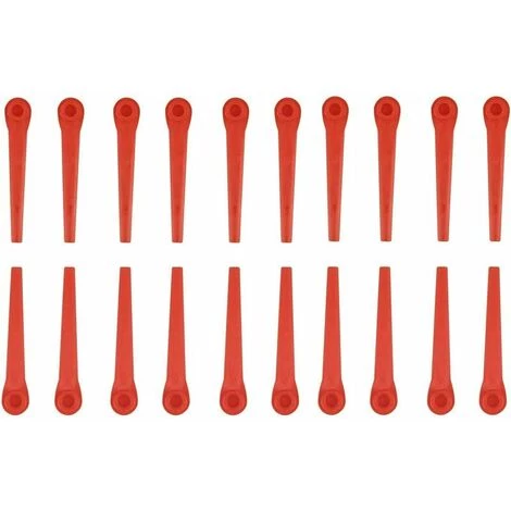 ENLENK Couteaux En Plastique 100 Pièces Pour Coupe-herbe Gardena, Couteaux De Rechange Pour Coupe-herbe Gardena Et Coupe-herbe Sans Fil 5 ENLENK Couteaux En Plastique 100 Pièces Pour Coupe-herbe Gardena, Couteaux De Rechange Pour Coupe-herbe Gardena Et Coupe-herbe Sans Fil – Image 3