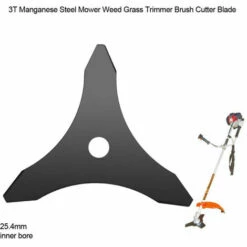 FLYME Lame De Débroussailleuse à Trois Dents One-For-All Pour Machines Stihl, Husqvarna, Mitox, Echo, Kawasaki Et Autres 8 FLYME Lame De Débroussailleuse à Trois Dents One-For-All Pour Machines Stihl, Husqvarna, Mitox, Echo, Kawasaki Et Autres -Débroussailleuse Soldes Magasin 67921558 2