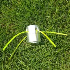 YIDOMDE Tšºte De DšŠbroussailleuse Universelle En Aluminium Tšºte De Coupe-herbe Fil Nylon (2X Orange)