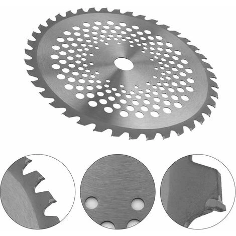 Lame De Débroussailleuse Lames De Scie à Bois De 40 Dents 1'' Diamètre De L'alésage 10'' Lames à Pointe En Carbure Pour L'herbe De Jardin 1,5 X 255 X 25,4mm 13Treize 7 Lame De Débroussailleuse Lames De Scie à Bois De 40 Dents 1'' Diamètre De L'alésage 10'' Lames à Pointe En Carbure Pour L'herbe De Jardin 1,5 X 255 X 25,4mm 13Treize – Image 5