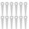 QERSTA Lames En Plastique Stihl X12 Pour Polycut 6-3, 20-3, 10-3, 41-3 Rasenmher Federclip Kleines Messer