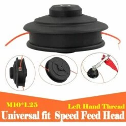 QERSTA Tête De Débroussailleuse Universelle M10 X 1,25 Mm -Débroussailleuse Soldes Magasin 68096113 3