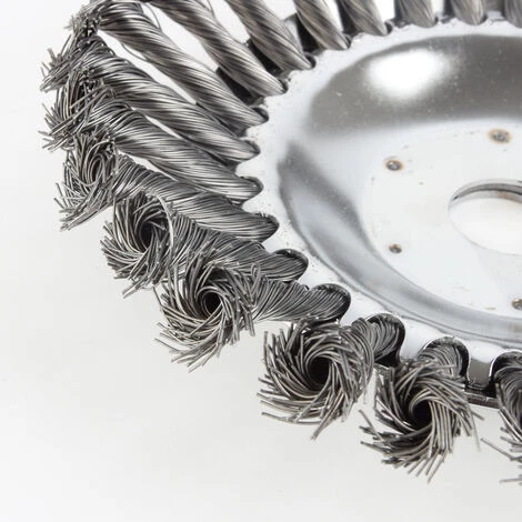 HEGUYEY Tête De Débroussailleuse Conique En Fil D'acier Solide Noué De 200 Mm Pour Tondeuse à Gazon - Jardin Et Mauvaises Herbes Weedin 5 HEGUYEY Tête De Débroussailleuse Conique En Fil D'acier Solide Noué De 200 Mm Pour Tondeuse à Gazon - Jardin Et Mauvaises Herbes Weedin – Image 3