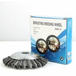 HEGUYEY Tête De Débroussailleuse Conique En Fil D'acier Solide Noué De 200 Mm Pour Tondeuse à Gazon - Jardin Et Mauvaises Herbes Weedin 10 HEGUYEY Tête De Débroussailleuse Conique En Fil D'acier Solide Noué De 200 Mm Pour Tondeuse à Gazon - Jardin Et Mauvaises Herbes Weedin -Débroussailleuse Soldes Magasin 68152670 4