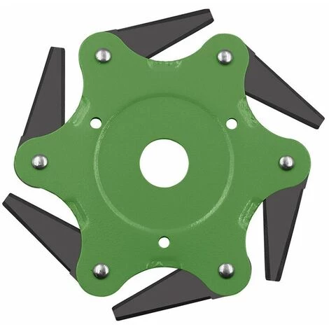 FLYME Tete De Coupe, 6 Dents, Outil De Mangeur D'Herbe, Verte 3 FLYME Tete De Coupe, 6 Dents, Outil De Mangeur D'Herbe, Verte