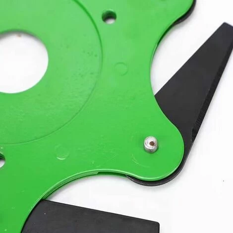 FLYME Tete De Coupe, 6 Dents, Outil De Mangeur D'Herbe, Verte 5 FLYME Tete De Coupe, 6 Dents, Outil De Mangeur D'Herbe, Verte – Image 3