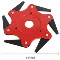 FLYME Tete De Coupe, 6 Dents, Outil De Mangeur D'Herbe -Débroussailleuse Soldes Magasin 68199917 4