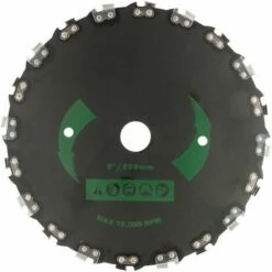 20 Dents 9 Pouces Tondeuse à Gazon Scie Lame D'arbre Frappé Petit Bois De Bambou électrique Désherbeur Accessoires HANBING