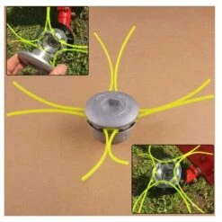 GRID COOL Tête De Débroussailleuse Universelle, Tête Coupe-bordure En Aluminium Fils Pour Débroussailleuse à Essence Tondeuse à Gazon A -Débroussailleuse Soldes Magasin 68493329 3