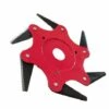 Cisea Tête De Débroussailleuse En Métal à 6 Dents - Tête De Tondeuse à Gazon De Jardin 2 Commandes - Rouge, Lame Plate 2 Cisea Tête De Débroussailleuse En Métal à 6 Dents - Tête De Tondeuse à Gazon De Jardin 2 Commandes - Rouge, Lame Plate -Débroussailleuse Soldes Magasin 68583584 1