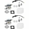 Cisea Accessoire Pour Débroussailleuse 2x Carburateur Avec Kit De Repower De Filtre à Air Compatible Avec Mantis 7222 à 2 Temps -Débroussailleuse Soldes Magasin 68584744 1