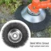 Cisea Tête De Débroussailleuse Brosse De Fil D'acier De Tête De Coupe-Herbe De 6 Désherbage Pour Tondeuse à Gazon -Débroussailleuse Soldes Magasin 68585885 1