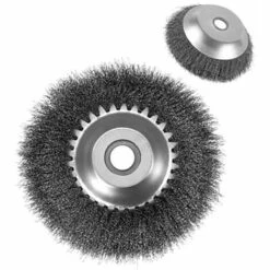 Cisea Tête De Débroussailleuse Brosse De Fil D'acier De Tête De Coupe-Herbe De 6 Désherbage Pour Tondeuse à Gazon -Débroussailleuse Soldes Magasin 68585885 5