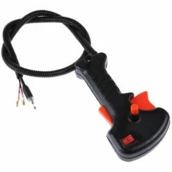 FVO Poignée De Débroussailleuse Avec Câble De Déclenchement D'accélérateur