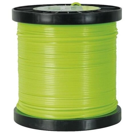 HELIOTRADE Fil Carré Pour Débroussailleuse 2,4 Mm X 70 M En Bobine (nylon Haute Densité) 5 HELIOTRADE Fil Carré Pour Débroussailleuse 2,4 Mm X 70 M En Bobine (nylon Haute Densité) – Image 3