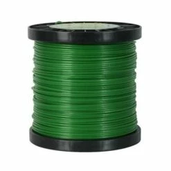 HELIOTRADE Fil Rond Pour Débroussailleuse 3.3 Mm X 100 M En Bobine (nylon Haute Densité)