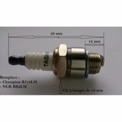 JARDIAFFAIRES Bougie Pour Moteur Briggs Stratton Remplace NGK BR2LM Champion RJ19LM