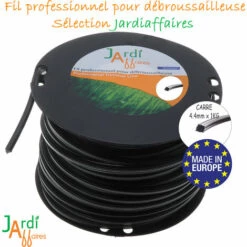 JARDIAFFAIRES Bobine De Fil Extra Pro Carré Pour Débroussailleuse 4,4mm X 53 Mètres 7 JARDIAFFAIRES Bobine De Fil Extra Pro Carré Pour Débroussailleuse 4,4mm X 53 Mètres -Débroussailleuse Soldes Magasin 9141026 3